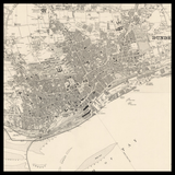 Mappa Antica Personalizzata di Dundee 