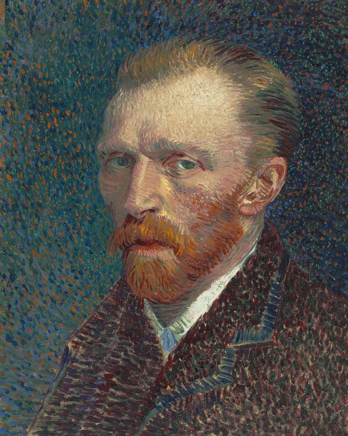 Autorretrato de Vincent Van Gogh, 1887