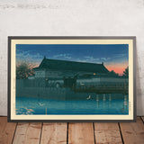 Hirakawa Gateway di Hasui Kawase, 1935 