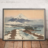Kawaguchi ko (Fuji from Kawaguchi Lake) by Yoshida Hiroshi, 1926