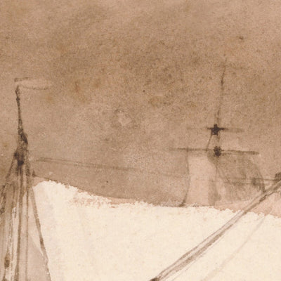 Shipping Scene, with Fishermen by Turner, 1815
