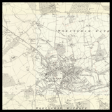 Mappa Antica Personalizzata di Wokingham 