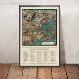 Reiseplakat New England: Recreationland von John Held, Jr. 