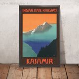 Kashmir Travel Poster by G. Tait