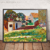 Schwabing—Das weisse haus by Wassily Kandinsky, 1901