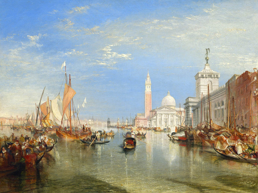 Venise – La Dogana et San Giorgio Maggiore par Turner, 1834 