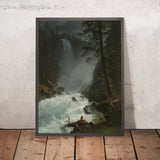 A Stream in the Rocky Mountains by Albert Bierstadt, 1882