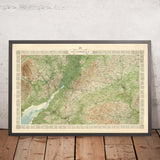 Old Map of The Cotswold Way by Bartholomew and The Unique Maps Co.