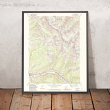 Old Map of Vail, Colorado by USGS, 1970 – East Vail, Vail Pass & White River National Forest