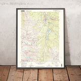 Old Map of Breckenridge, Colorado by USGS, 1970 – Frisco, Quandary Peak & Hoosier Pass