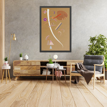 A framed image of 