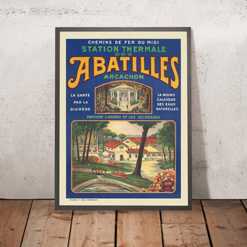 A framed image of 