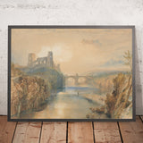 Barnard Castle by Turner, 1825