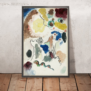 A framed image of 