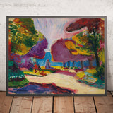 Jardin du Luxembourg, Paris von Henri Matisse, 1902 