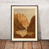 Mouth of the Lower Grand Canyon of the Colorado River, 1889
