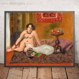 Nu accroupi près d’un aquarium (Crouching nude near an aquarium) von Henri Matisse, 1921 
