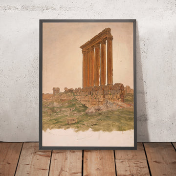 A framed image of 