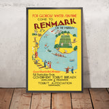 Renmark Travel Poster: For Glorious Winter Sunshine