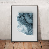 Arizona Topographic 3D Relief Map