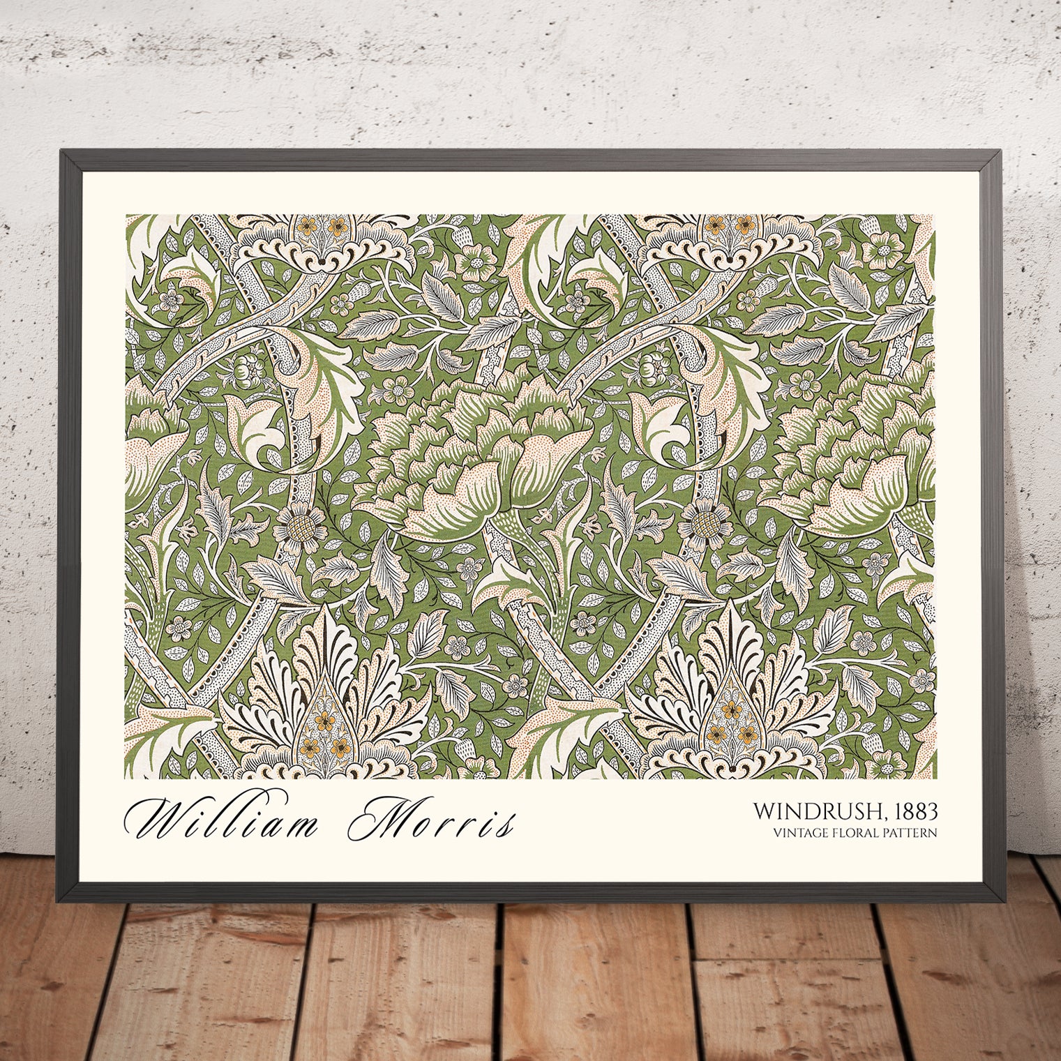 Windrush by William Morris, 1883 – The Unique Maps Co.