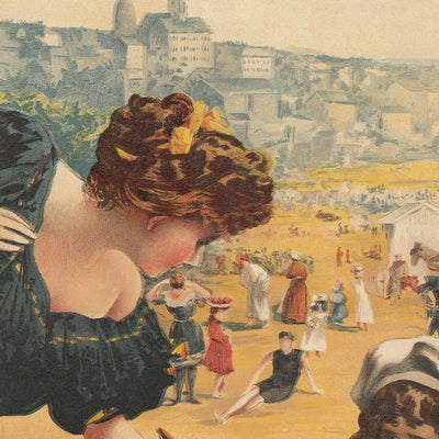 Boulogne-sur-Mer Travel Poster: Chemin de Fer du Nord – Casino by Henri Boulanger Gray, 1900