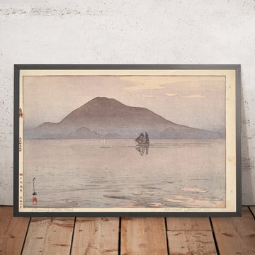 A framed image of 