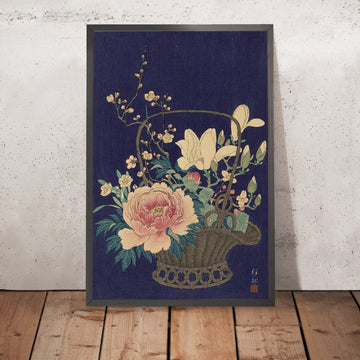 A framed image of 
