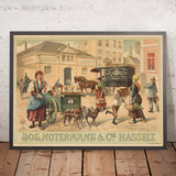 Jos. Notermans & Cie Vintage Drinks Advertising Poster, 1890