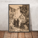 Emperor Lothair and Pope Innocent by Alphonse Mucha, 1860