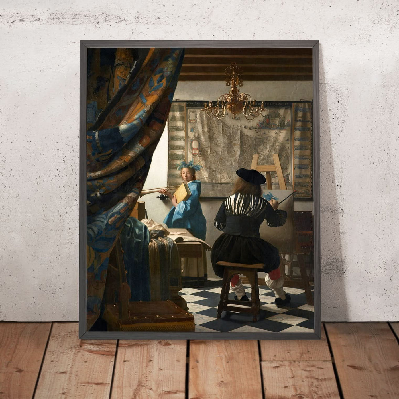 The Allegory of Painting by Johannes Vermeer, 1666