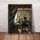 L'Allegoria della Pittura di Johannes Vermeer, 1666 