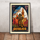 Aquileia Reiseplakat: Aquileia von Franz Lenhart 