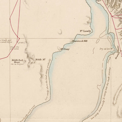 Old County Map of South Australia by Arrowsmith, 1858: Adelaide, Port Adelaide, Burra, Murray River, Copper Mines