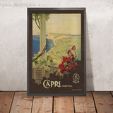 Capri Travel Poster: Capri. Napoli