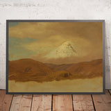 Ecuador, Mt. Chimborazo by Frederic Edwin Church, 1853