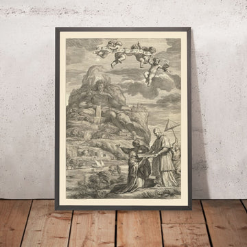 Monte Athos Alessandro Magno di Francois Spierre, 1666 