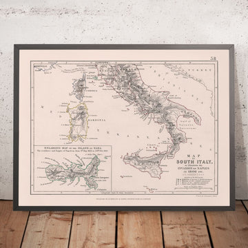 Antica mappa dell&