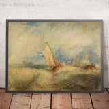 Van Tromp, yendo a complacer a sus amos por Turner, 1844 