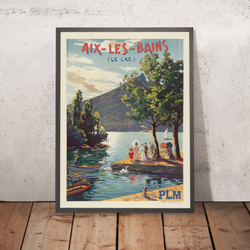 Une image encadrée de 