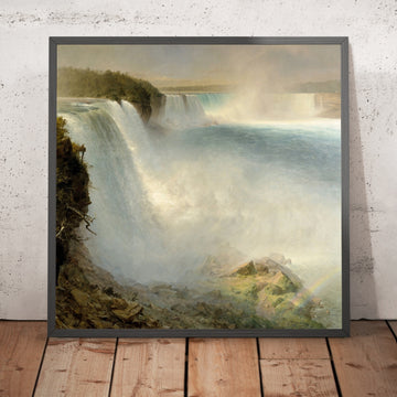 A framed image of 