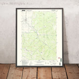 Old Map of Victor, Idaho by USGS, 1978 – Teton Pass & Teton Valley