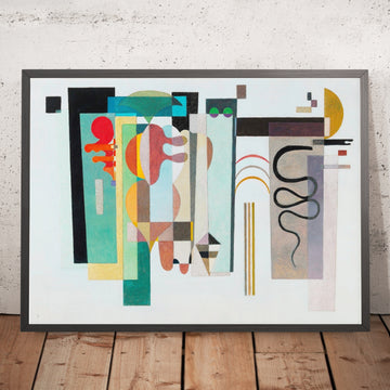 A framed image of 