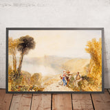 Lake Albano, Italy by Turner, 1794