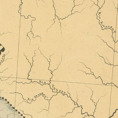 Large Old Map of Argentina by Nolte, 1876: Andes, Buenos Aires, Railroads, Rio de la Plata