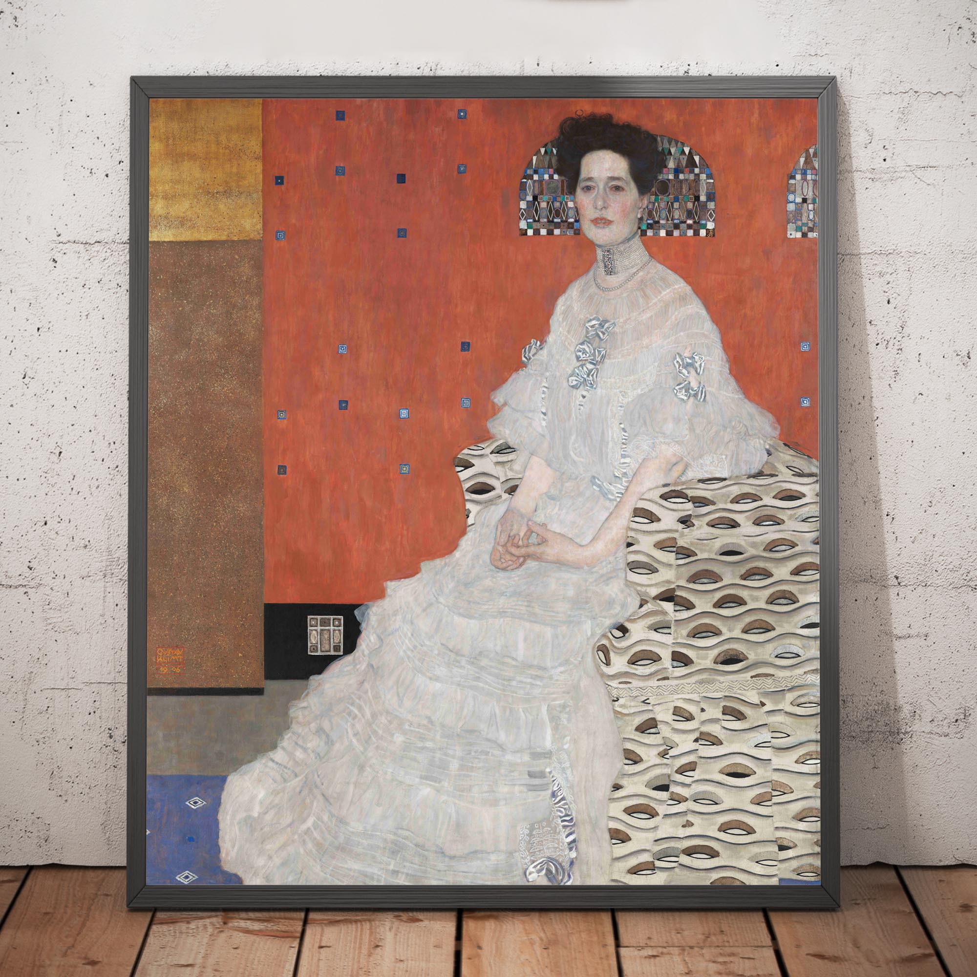 Fritza Riedler by Gustav Klimt, 1906 – The Unique Maps Co.