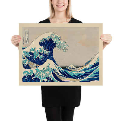 Die große Welle vor Kanagawa von Hokusai, 1831 