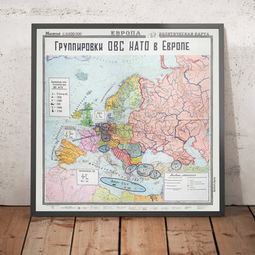 Ancienne carte militaire de l&
