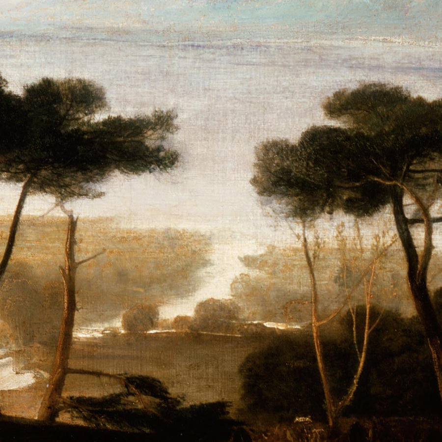 Lago di Ginevra da Montreux di Turner, 1810 