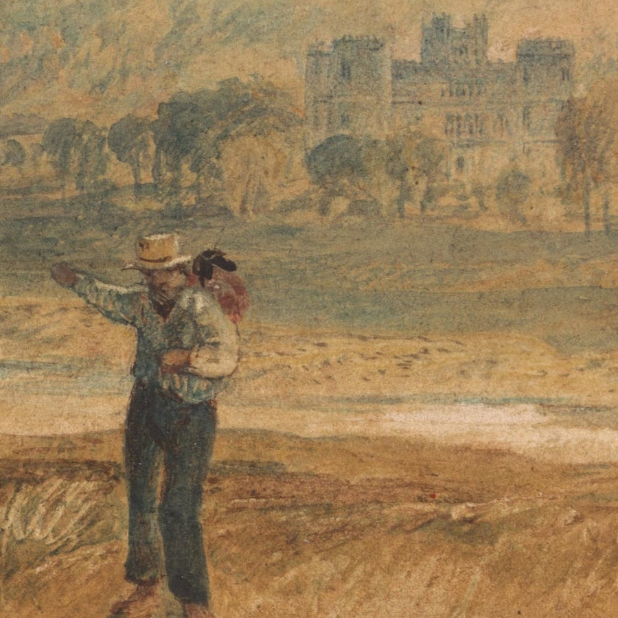 Château de Lulworth, Dorset par Turner, 1820 